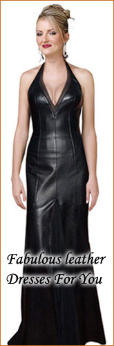  Fabulous Leather Dresses