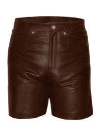 hot leather shorts